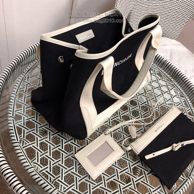 Balenciaga女包 巴黎世家新版爆款 帆布字母包 新版一行字 中號手提包  csbl1177